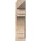 Ekena Millwork Merced Smooth Arts and Crafts Outlooker, Douglas Fir, 7 1/2"W x 20"D x 28"H OUT08X20X28MRC03SDF - alternate 3